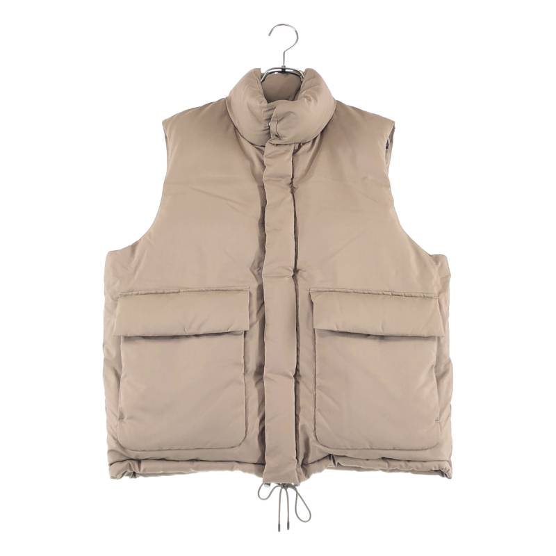 【美品】  AURALEE / オーラリー | LIGHT FINX POLYESTER DOWN VEST 落ち込むより良い | 3 | 赤銅色 | メンズ