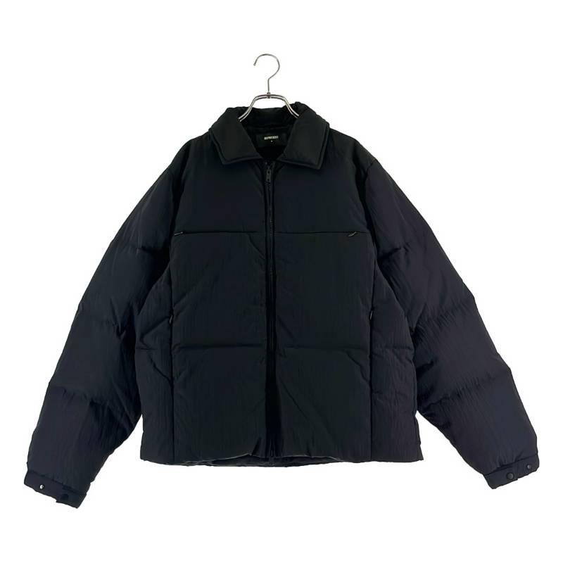 【新品】  REPRESENT / リプレゼント | COLLARED PUFFER JACKET / コラード 落ちこむ上衣 | M | 黒いこと | メンズ