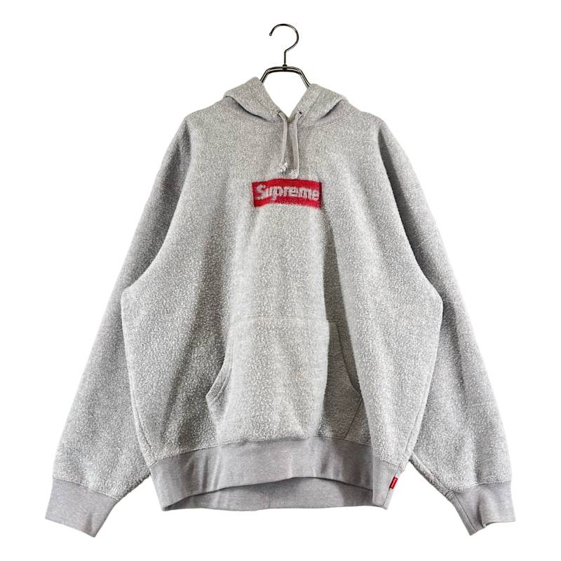 SUPREME / シュプリーム | 2023SS | Inside Out Box Logo Hooded Sweatshirt 内部 アウト ボックス席ロゴタイプ スウェットプルオーバーパーカー | M | 薄墨色 | メンズ