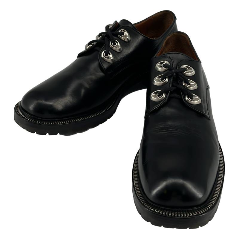 【美品】  SARTORE / サルトル | なめし革 スタッズ お召しものシューズ | 38 1/2 | 黒いこと | メンズ