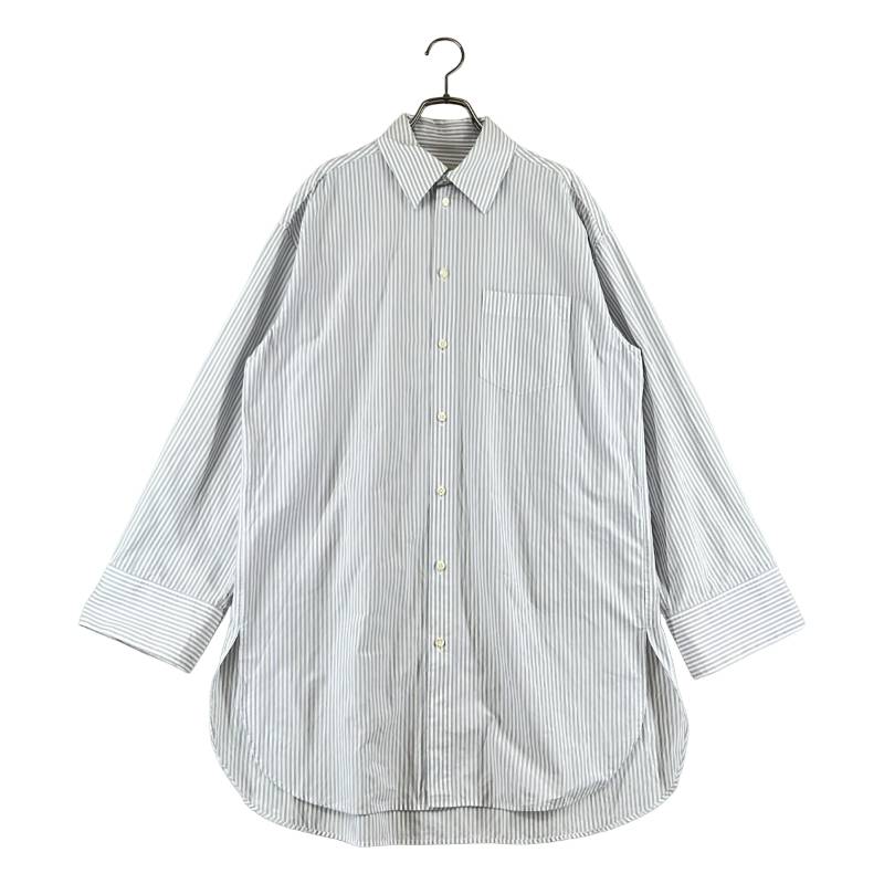 RYU KAGA / リュウ カガ | コットン ストライプ シャツ ワンピース | 36 | レディース｜KLD 店