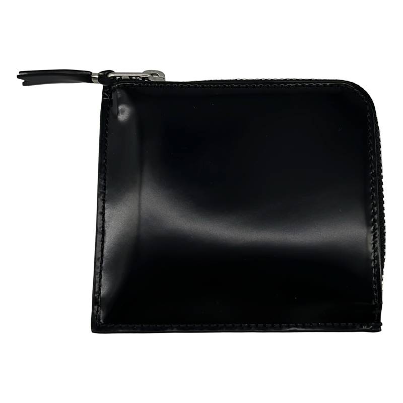 【新品】 COMME des GARCONS / コムデギャルソン | Mirror Inside エナメルレザー ミニウォレット | ブラック | メンズ|KLD 店