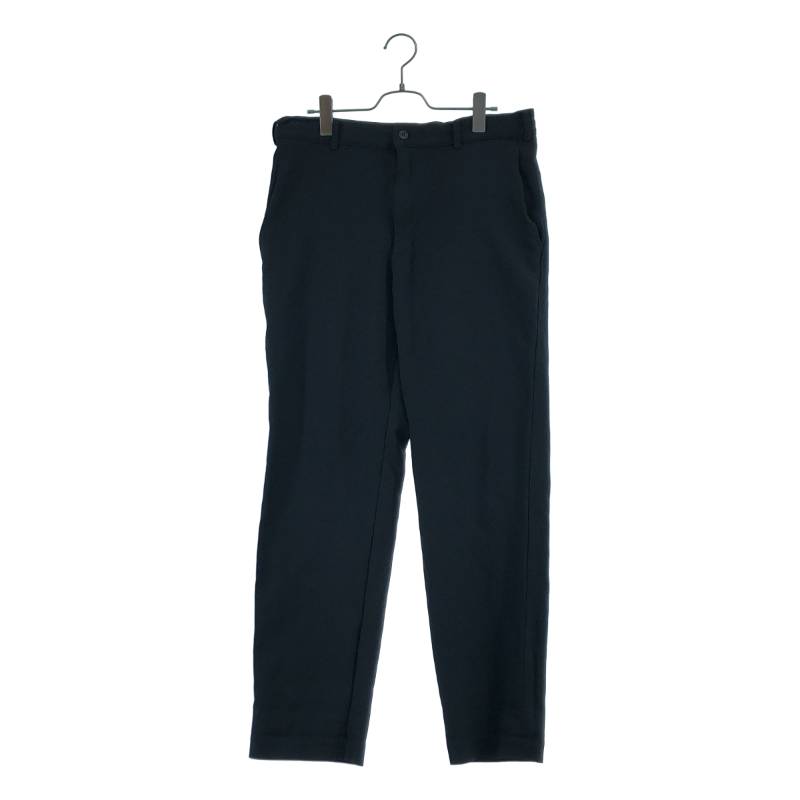 BLACK COMME des GARCONS / ブラックコムデギャルソン | 2018AW | ポリエステル縮絨 テーパードパンツ | L | ブラック | メンズ|KLD 店