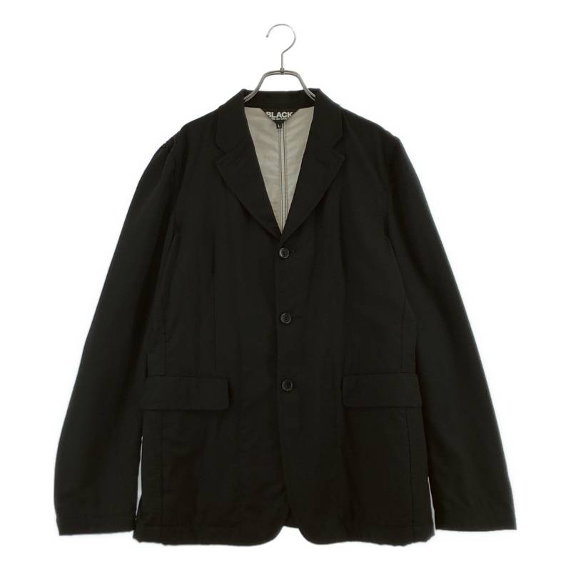 BLACK COMME des GARCONS / ブラックコムデギャルソン | 2012AW | ウール 3B テーラードジャケット | L | ブラック | メンズ｜KLD 店 16,817円