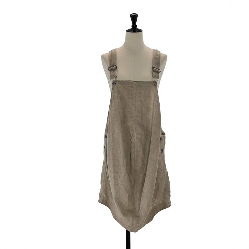 JUNYA WATANABE COMME des GARCONS / ジュンヤワタナベ | 2011SS | リネン バルーン オーバーオール サロペット | M | ベージュ | レディース｜KLD 店