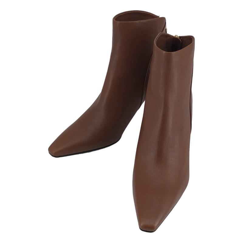 【美品】 PELLICO / ペリーコ | VENERE 80 スクエアトゥ ヒールブーツ | 39 | ブラウン | レディース｜KLD 店 9,231円