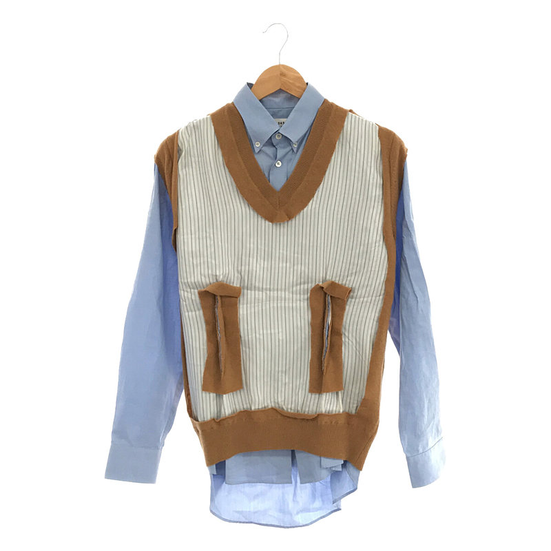 【極美品】Maison Margiela　アーティザナル　ニットベスト　タバード 楽天市場】【4万円均一】【アウトレット】メゾンマルジェラ