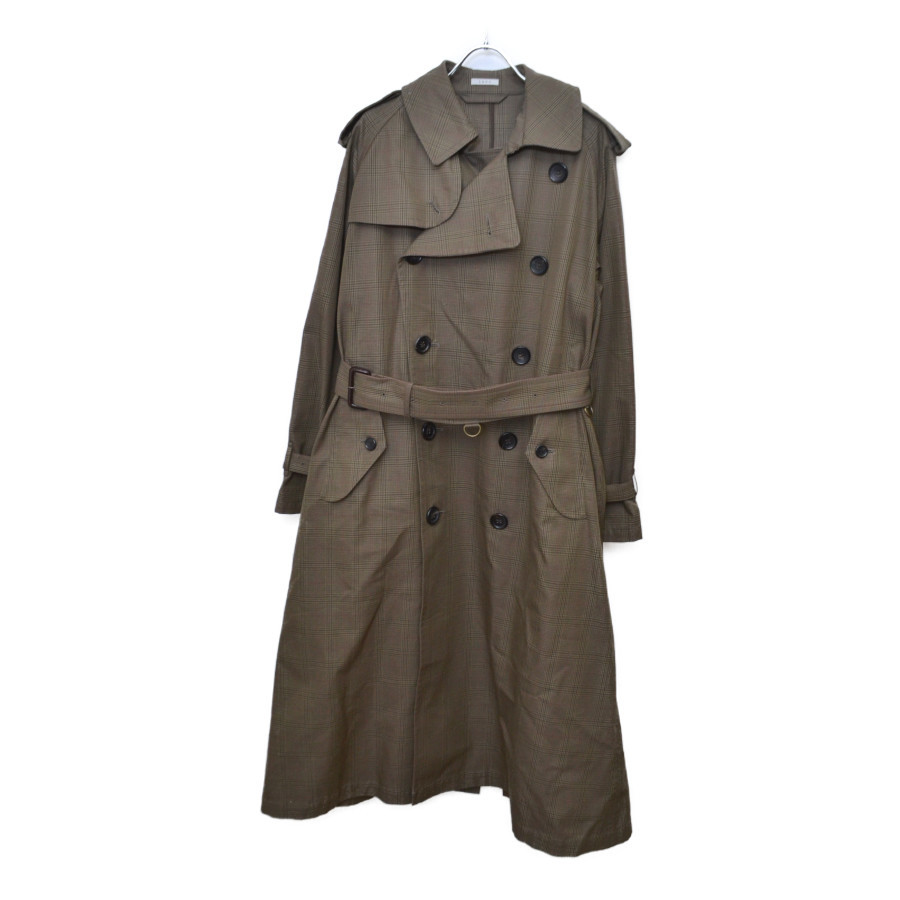 LENO リノ ステンカラーコート グレンチェック 楽天市場】【美品】 LENO / リノ | 2021AW | BAL COLLAR COAT
