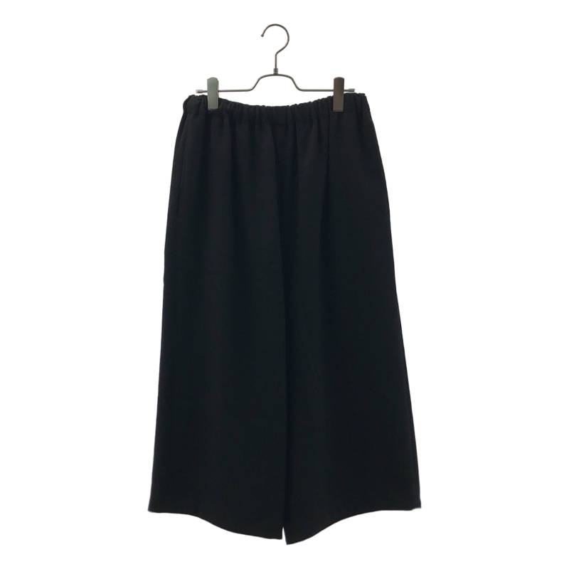 【美品】  COMME des GARCONS COMME des GARCONS / コムコム | 2023AW | 絨毛 ドローストリング 広広としたズボン下 | S | 黒いこと | レディース ボトムス-レディースファッション-パンツ