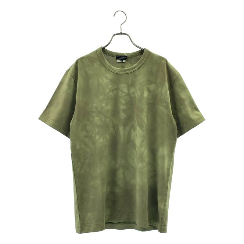 【美品】  COMME des GARCONS HOMME PLUS / コムデギャルソンオムプリュス | 2025AW | 生産物工業 タイダイ クルーネックカットソー | M | カーキ | メンズ