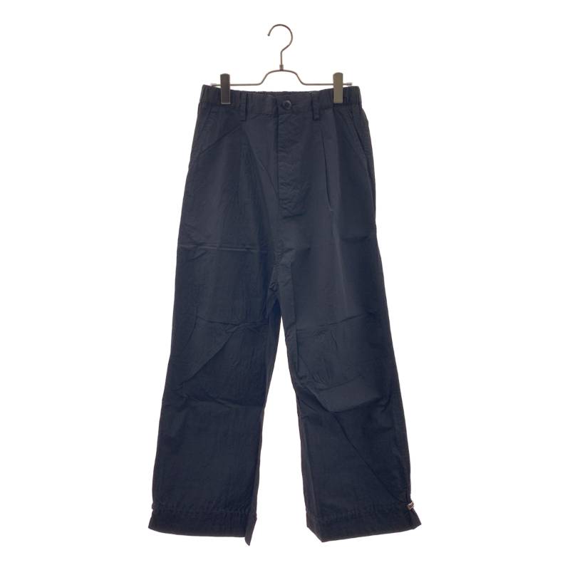 【新品】  prasthana / プラスターナ | parachute over trousers 落下傘 オーパーパンツ | 1（M） | 黒いこと | メンズ