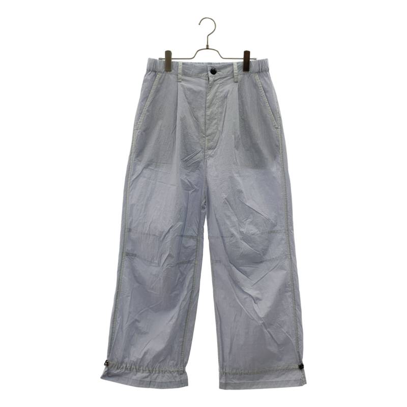 【新品】  prasthana / プラスターナ | parachute over trousers 落下傘 オーパーパンツ | 1（M） | 点火装置薄墨色 | メンズ