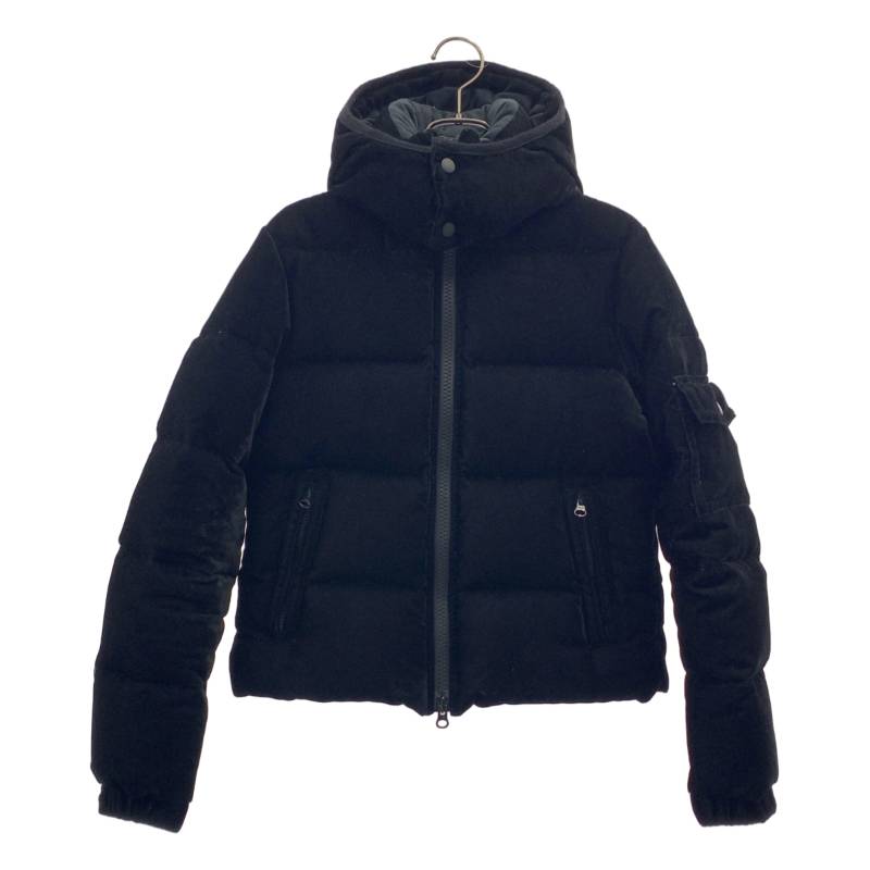 JUNYA WATANABE COMME des GARCONS / ジュンヤワタナベ | 2012AW | 天鵞絨 遊撃手 落ち込む上衣 | S | 黒いこと | レディース