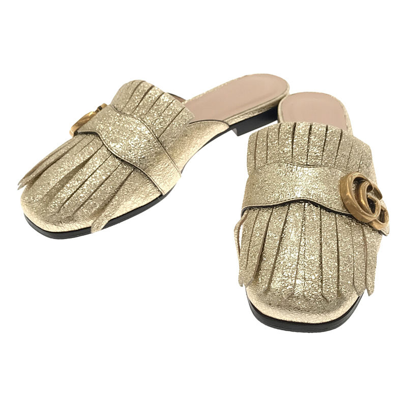専用です。【美品】グッチミュール　37 GUCCI / グッチ | プリンスタウン ホースビット ファー ミュール