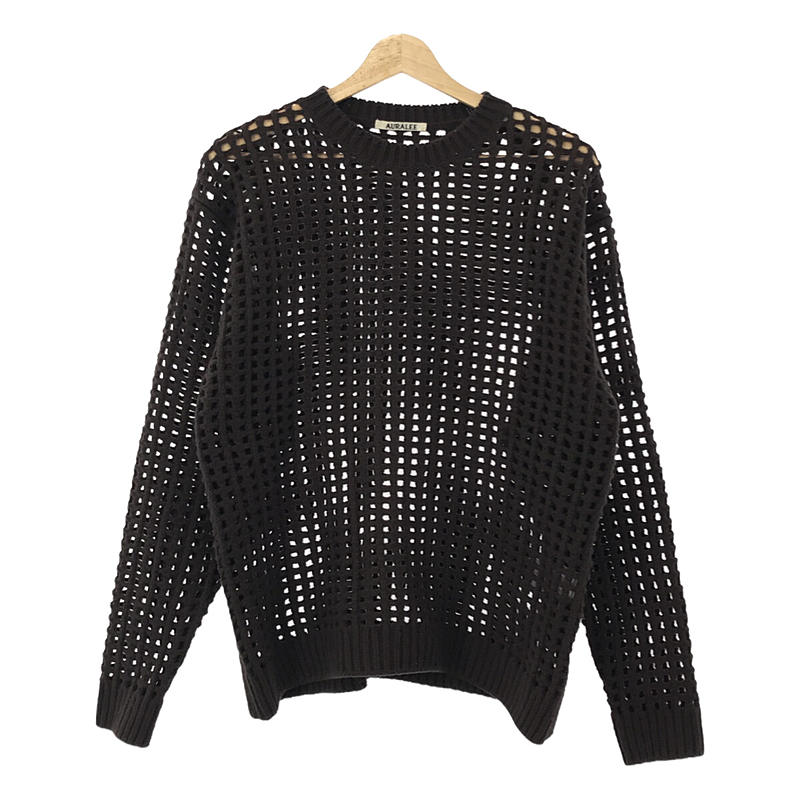【新品】  HARUNOBUMURATA / ハルノブムラタ | 2024AW | KAMARI - ROUNDED SLEEVE WOOL KNIT SWEATER ニット | 38 | アイスグレー 新品】 HARUNOBUMURATA / ハルノブムラタ | 2024AW | KAMARI