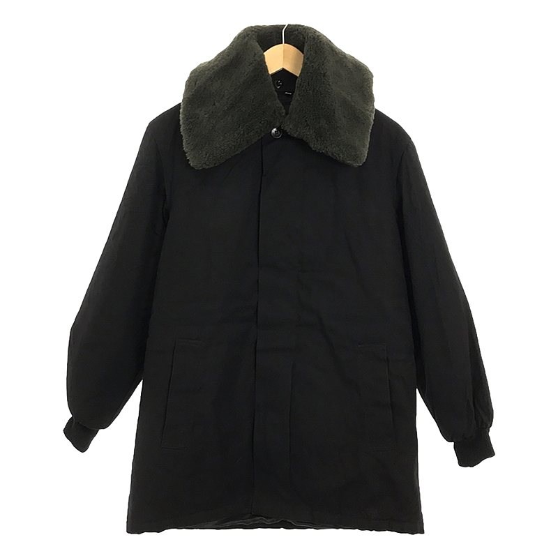 VINTAGE / ヴィンテージ古着 | 80s～90s ロシア軍 ソ連軍 襟ボア 袖リブ デッキジャケット | 44 | ブラック | メンズ 12,889円