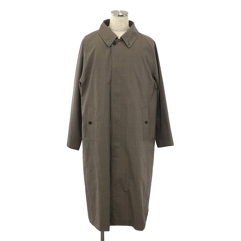 LENO STAND FALL COLLAR COAT グレンチェック ウール 定価82500円 サイズ1 ステンカラーコート ベージュ ブラック メンズ リノ【中古】4-1107T◆ 楽天市場】LENO STAND FALL COLLAR COAT グレンチェック ウール 定価
