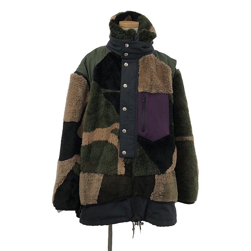 楽天市場】【中古】sacai×KAWS21AW｢Jacquard Knit Poncho｣ジャガード
