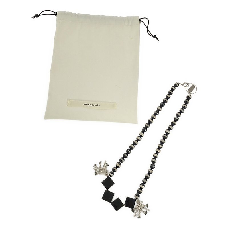 25SSノワールケイニノミヤ　合皮リボンネックレス 2025年最新】noir kei ninomiya ネックレスの人気アイテム - メルカリ