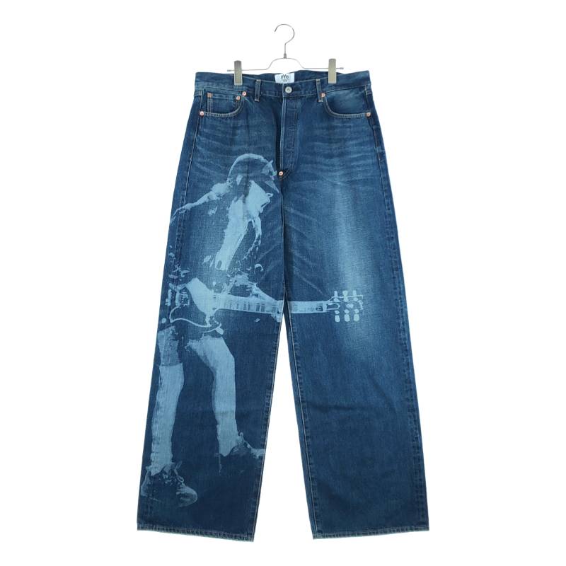 【美品】 eye JUNYA WATANABE COMME des GARCONS MAN / アイジュンヤワタナベ マン | 2025SS | AC/DC エーシー・ディーシーシンチバック ワイド デニムパンツ | S | インディゴ | メンズ｜KLD 店