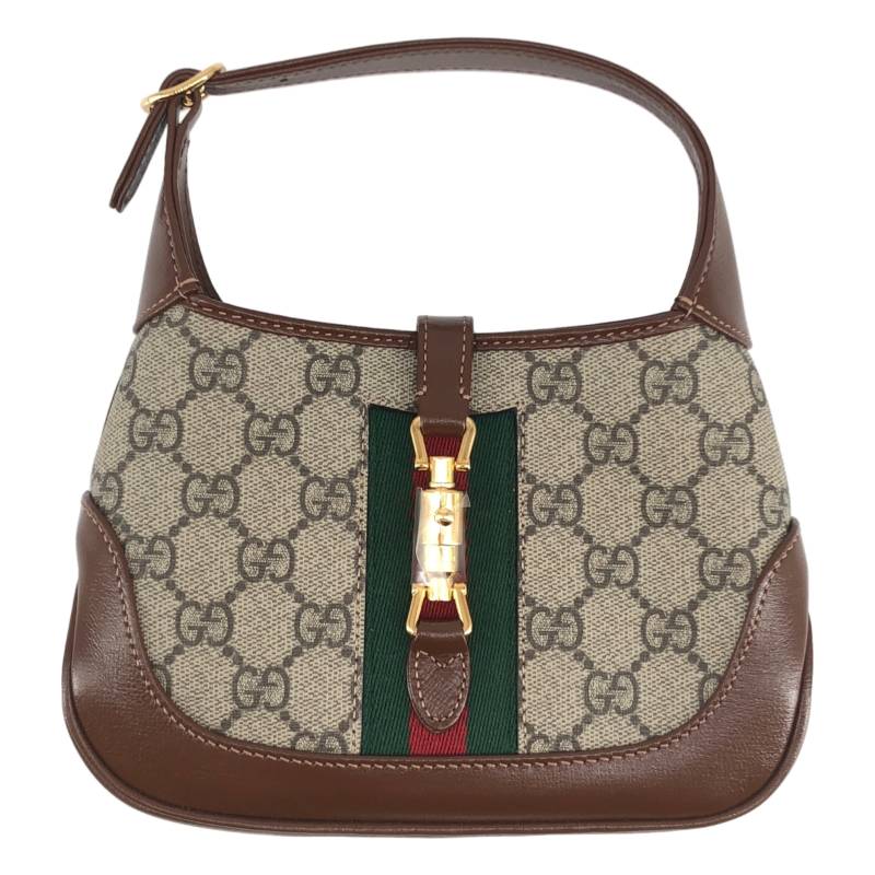 【美品】 GUCCI / グッチ | ジャッキー 1961 GGスプリーム ハンドバッグ | ベージュ/ブラウン | レディース|KLD 店