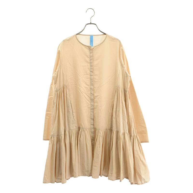 MERLETTE / マーレット | TOMORROWLAND 別注 / コットン ティアードワンピース | XS | ベージュ | レディース