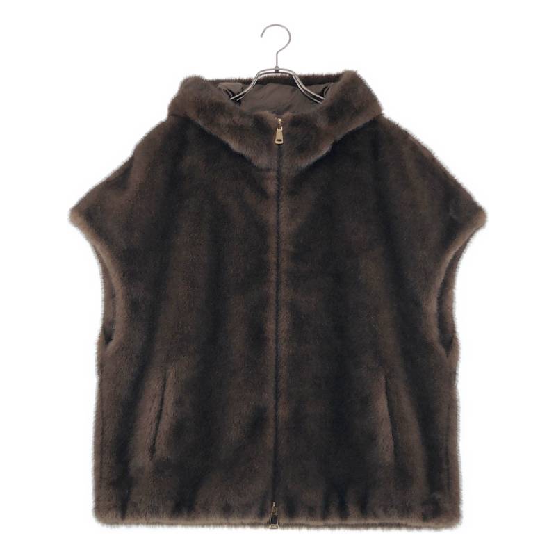 【美品】  Deuxieme Classe / ドゥーズィエムクラス | 2024AW | MY WHITE / HOODIE 限りない フーディ / 総裏地 | U | 赤銅色 | レディース