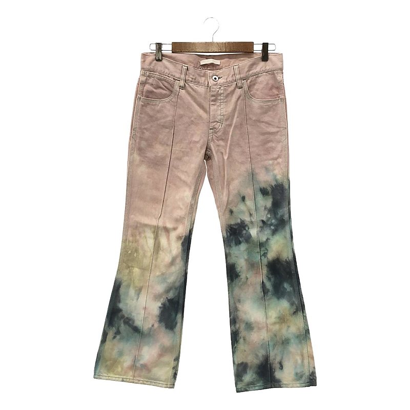 【新品】 KANAKO SAKAI / カナコサカイ | TIE DIE DENIM PANTSタイダイ デニムパンツ | 36 | マルチカラー | レディース