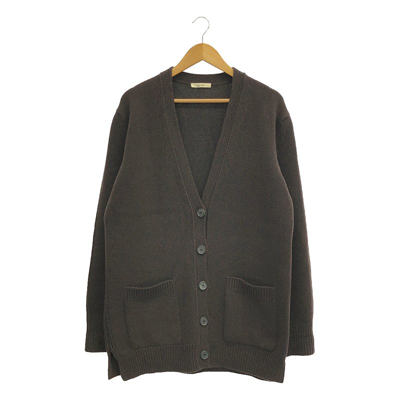 【正規品　美品】セリーヌ　CELINE ブラック カーディガン　バックロゴ 正規品 美品】セリーヌ CELINE ブラック カーディガン バックロゴ