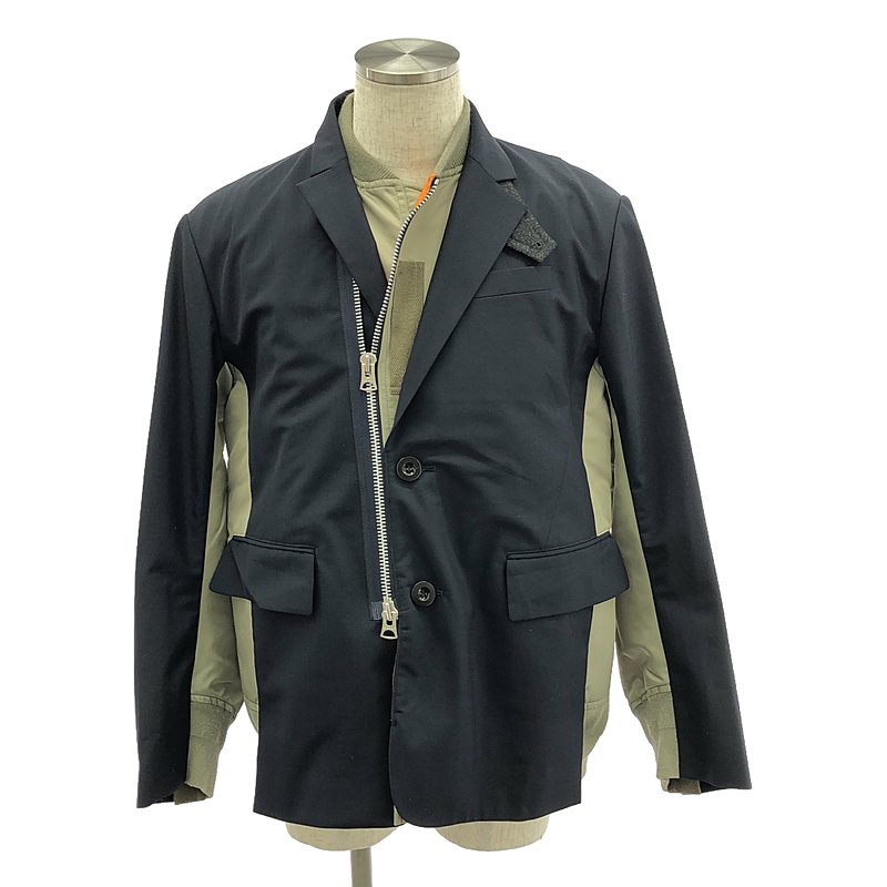 楽天市場】サカイ SACAI ジャケット メンズ グレー Jackets