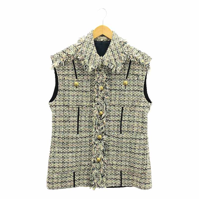 楽天市場】BLAMINK / ブラミンク | WOOL LAPEL VEST ウール