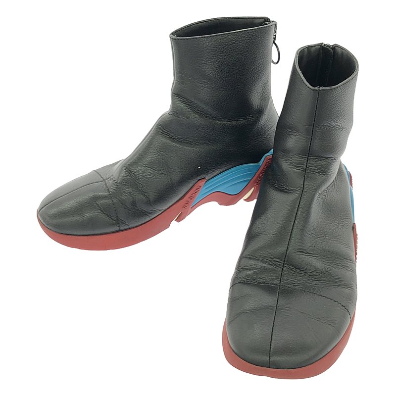 RAF SIMONS エナメル スエード切替 ハイカット スニーカー 楽天市場】RAF SIMONS エナメル スエード切替 ハイカット