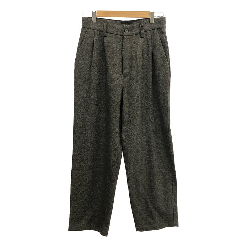 よろぴ EU42/27cm 楽天市場】WIRROW ウィロウ 23SS 日本製 WOOL TROPICAL WIDE