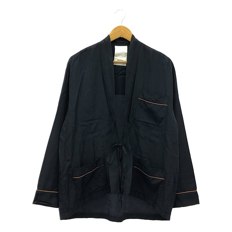 マダムhクローゼット　サファリシャツネイビー shirt' navy – thehighlights