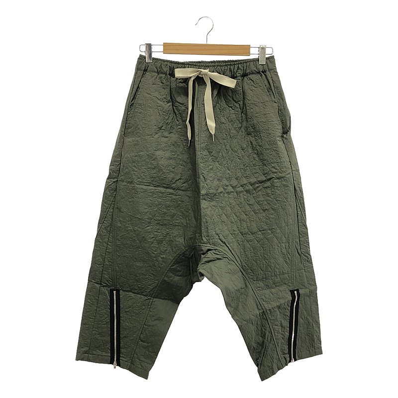 【新品】 prasthana / プラスターナ | quilting passive pants / パンツ | M | カーキ | メンズ