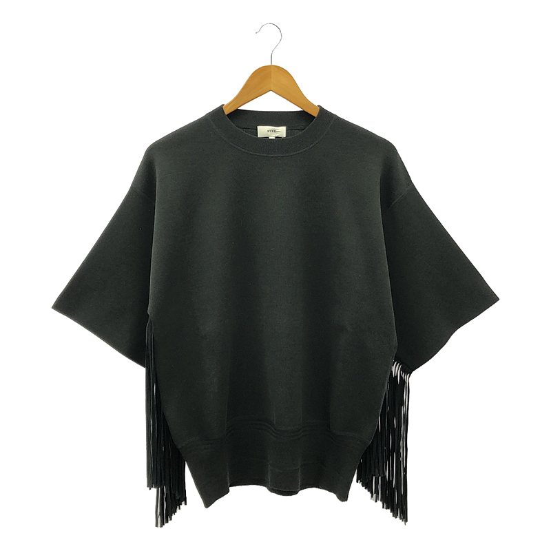 トップス HYKE C/C KNIT THERMAL BUSTIER TOP HYKE - HYKE / ハイク | 2023AW | C/C KNIT THERMAL BUSTIER TOP