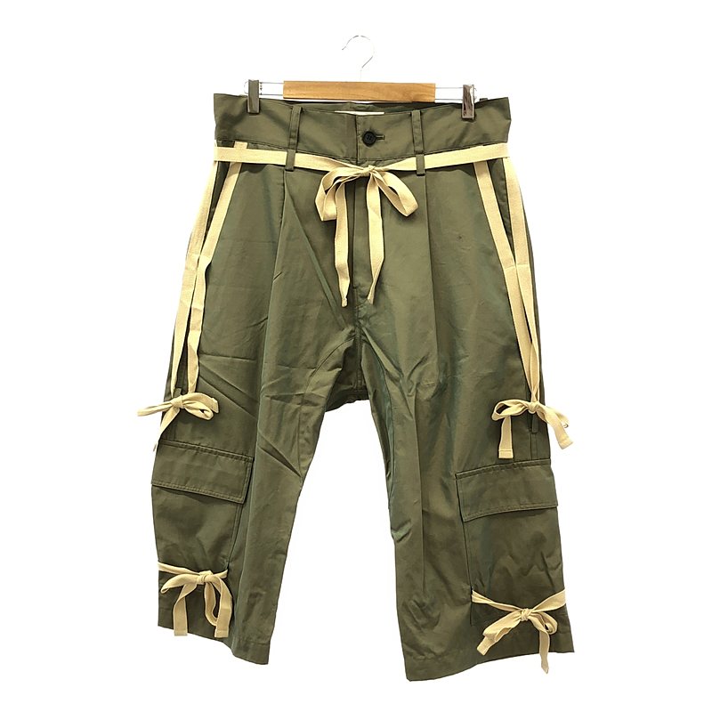 【新品】 prasthana / プラスターナ | hang strings cargo trousers / パンツ | S | カーキ | メンズ 12,073円