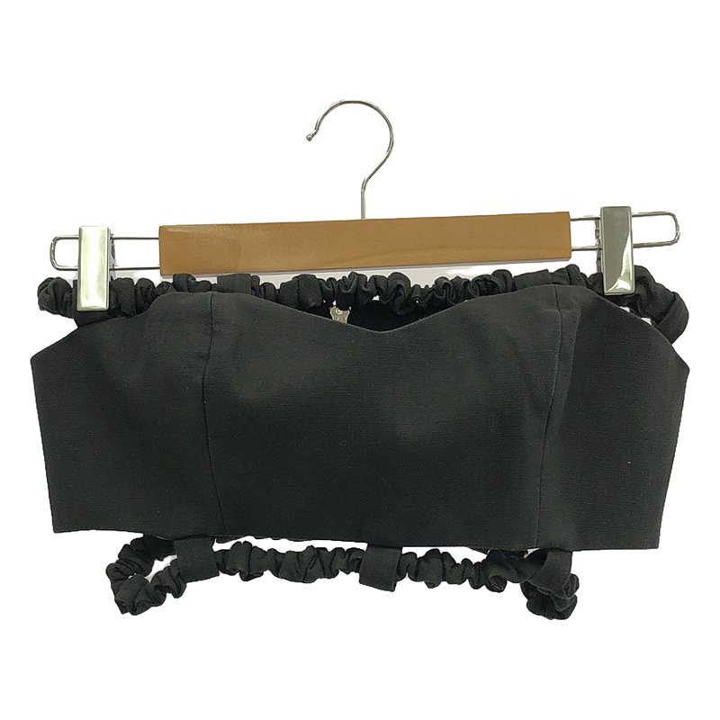 楽天市場】GANNI ガニー ビスチェ Velvet Crochet Bandeau Strap