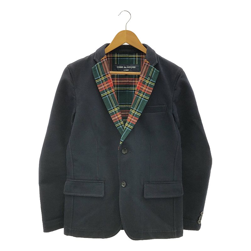 【名作】コムデギャルソンオム　袖MA-1　ドッキングジャケット　シワ加工　黒 fvtka5m2yn3g_1.jpg