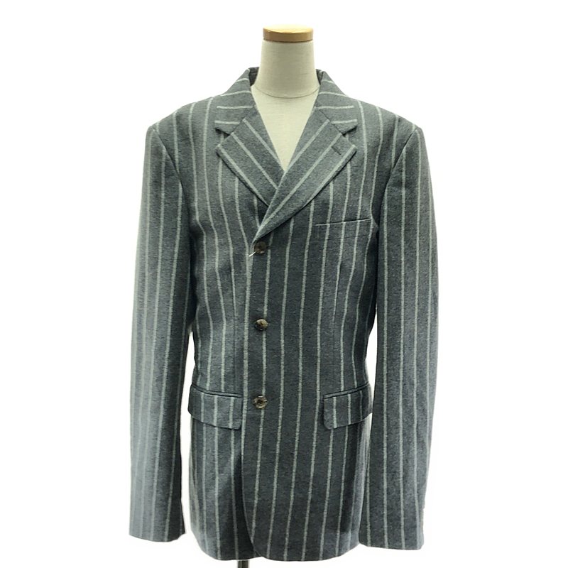 コムデギャルソンオムプリュス2024AW look24 縮絨ジャケット コム デ ギャルソン・オム プリュス 2024年秋冬コレクション