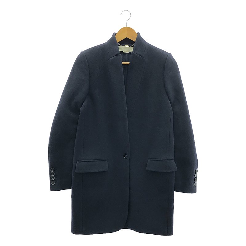 ステラマッカートニー ブライスコート チェスターコート ネイビー サイズ34 Stella McCartney ステラ マッカートニー コート - メルカリ