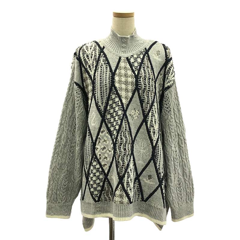 rurumu: 縷縷夢兎 ハイネックワンピース 楽天市場】rurumu: / 縷縷夢兎るるむう | gynandromorph knit