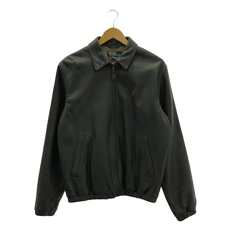 POLO Ralph Lauren ポロラルフローレン　皮　レザー　ジャケット 90's Polo Ralph Lauren Leather Jacket L / ポロ ラルフ