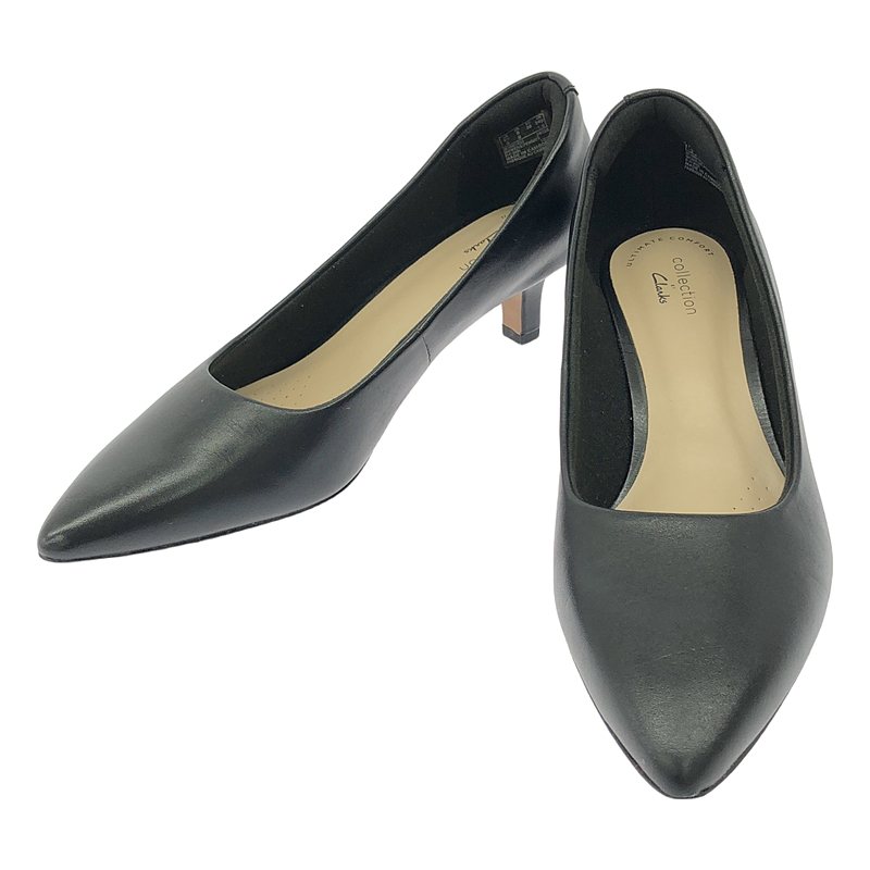 Clarks パンプス スエード レザー 革 オフィス フォーマル Clarks パンプス スエード レザー 革 オフィス フォーマル