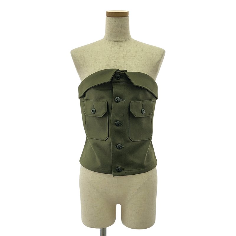 新品未使用【HYKE】C/C KNIT THERMAL BUSTIER TOP 楽天市場】【中古】HYKE23AW ｢C／C KNIT THERMAL BUSTIER TOP