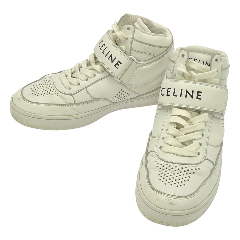 新品 CELINE 19SS トリオンフ カーフ ハイカットスニーカー 36 セリーヌ CELINE CELINE スニーカー ハンティントン 361014976C