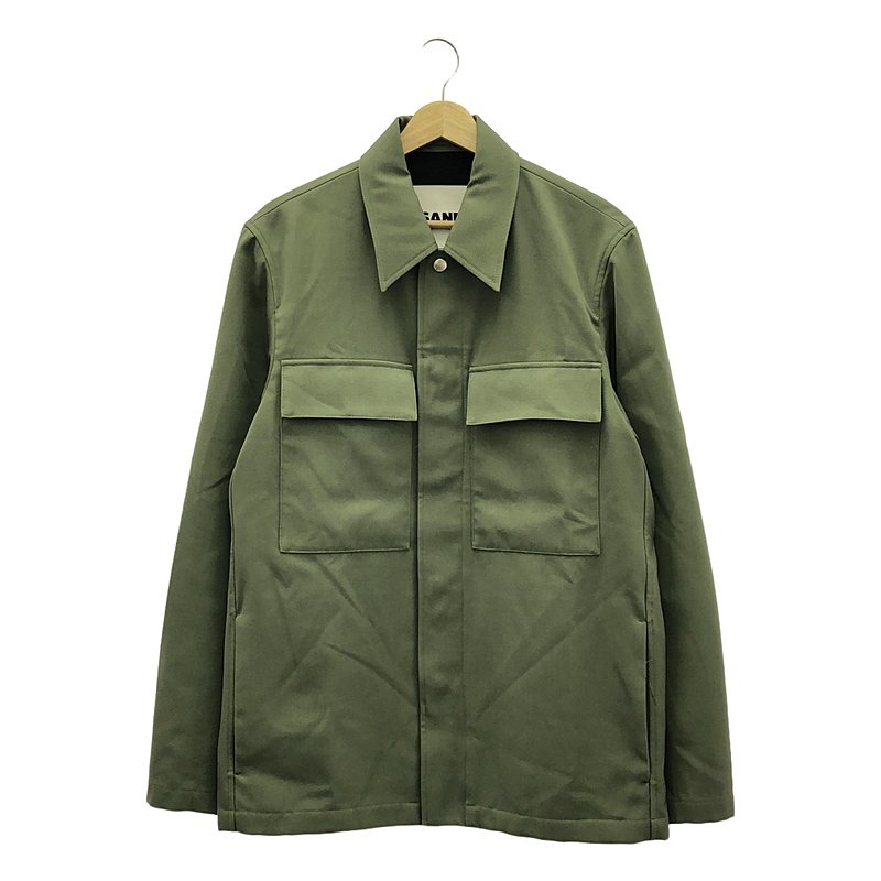 楽天市場】【中古】JIL SANDER 2022AW ジップフロントシャツ