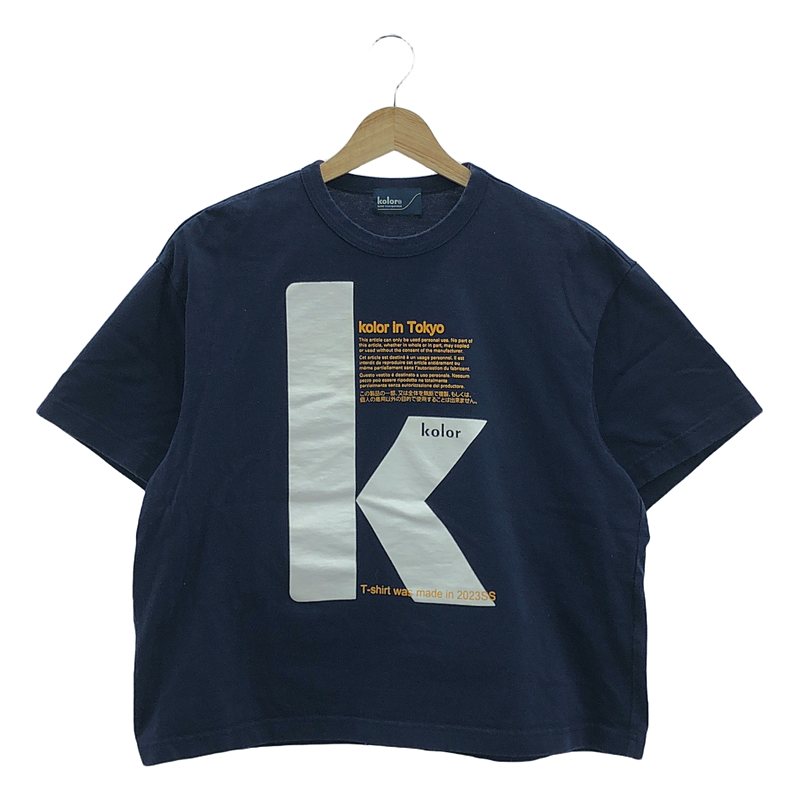 楽天市場】kolor ・カラー 24SS オーバーラップリブTシャツ 状態