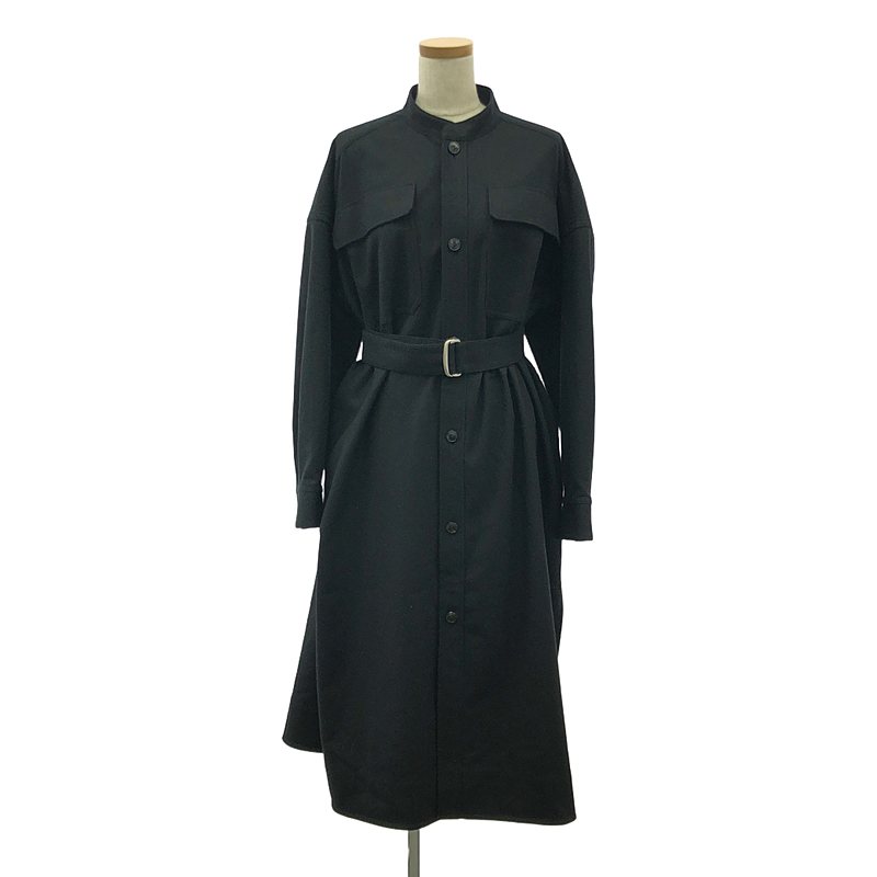 楽天市場】BLAMINK ブラミンク ウールバンドカラーロング