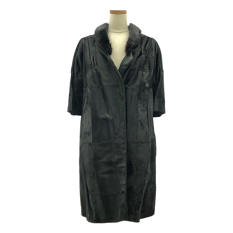 【美品】 MARNI / マルニ | シャンガオファー フック コート | 40 | ブラック | レディース